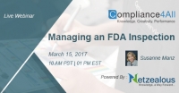 How to Manage an effective FDA Quality Inspection